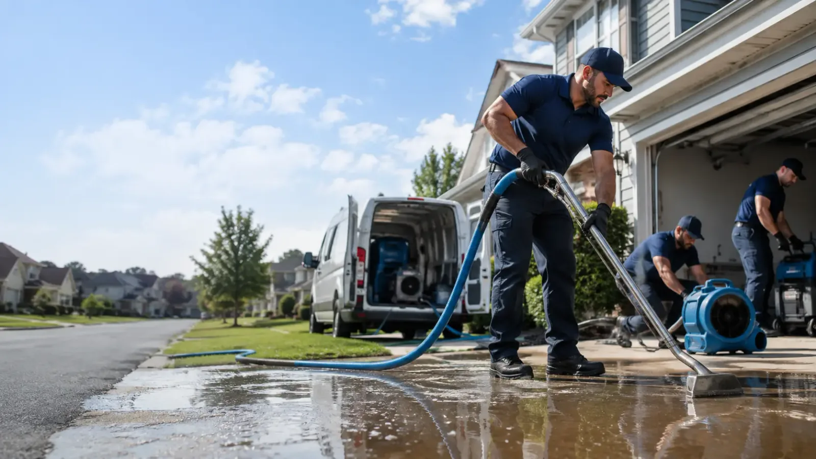 Flood Damage Restoration in Livonia, MI